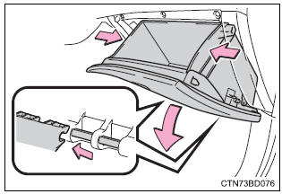 Toyota Highlander. Removal method