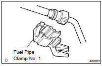 DISCONNECT FUEL PIPE SUB-ASSY NO.1