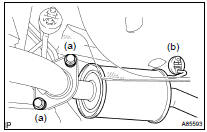 REMOVE EXHAUST PIPE ASSY TAIL