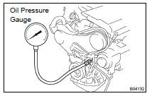 INSTALL OIL PRESSURE GAUGE