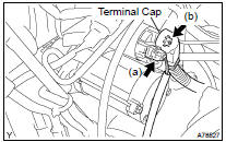 REMOVE STARTER ASSY