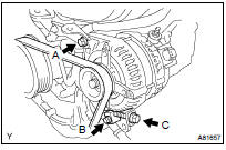 REMOVE GENERATOR ASSY