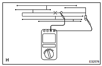 INSPECT WINDOW GLASS (ANTENNA WIRE)