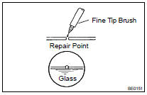 REPAIR WINDOW GLASS (ANTENNA WIRE)