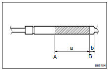 DISPOSE OF BACK DOOR STAY ASSY LH