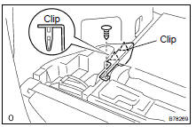 REMOVE REAR SEAT RECLINING COVER NO.2 RH