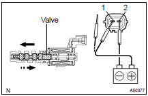 INSPECT CAMSHAFT TIMING OIL CONTROL VALVE ASSY