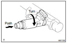 INSTALL FUEL INJECTOR ASSY
