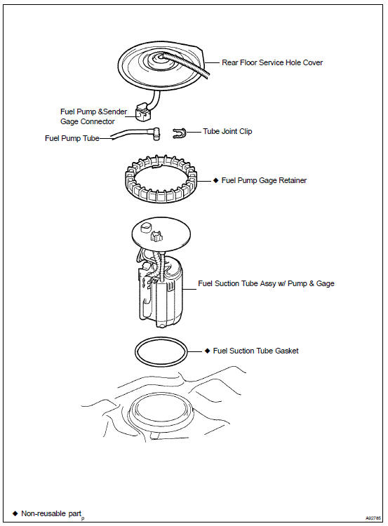 Fuel tank assy (3mz-fe)