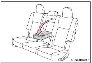 Toyota Highlander. Armrest