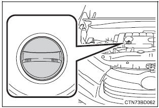 Toyota Highlander. Adding engine oil