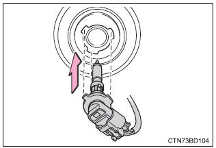 Toyota Highlander. Headlight high beams/daytime running lights