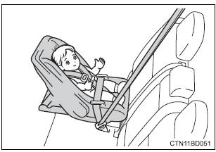 Toyota Highlander. Rear facing „o infant seat/convertible seat
