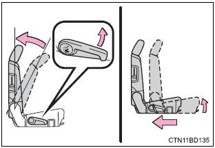 Toyota Highlander. Booster seat