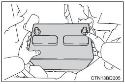 Toyota Highlander. Triggering of the alarm