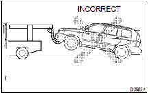 WHEN TOWING FULL-TIME 4WD VEHICLES