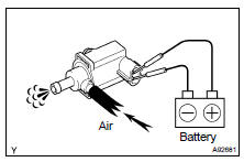 INSPECT VACUUM SWITCHING VALVE ASSY FOR EVAP