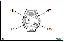 INSPECT HEATED OXYGEN SENSOR