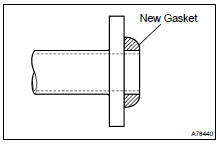 INSTALL EXHAUST PIPE ASSY CENTER