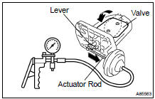 INSPECT INTAKE AIR CONTROL VALVE ASSY NO.2