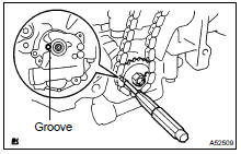 REMOVE NO.2 CHAIN SUB-ASSY