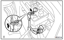 DISCONNECT ENGINE ROOM MAIN WIRE