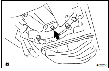 REMOVE DRIVE PLATE & TORQUE CONVERTER CLUTCH SETTING BOLT