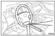 DISCONNECT STEERING INTERMEDIATE SHAFT SUB-ASSY