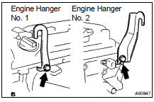  REMOVE ENGINE ASSEMBLY WITH TRANSAXLE