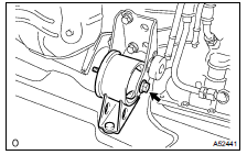 REMOVE FRONT FRAME ASSY