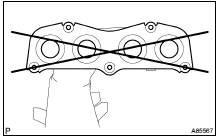 INSPECT EXHAUST MANIFOLD CONVERTER SUB-ASSY