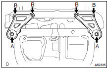 INSTALL ENGINE ASSEMBLY WITH TRANSAXLE