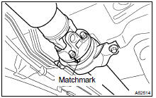 INSTALL PROPELLER SHAFT (4WD TYPE)