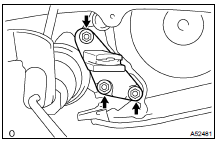 REMOVE ENGINE MOUNTING BRACKET RH