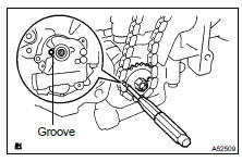 REMOVE NO.2 CHAIN SUB-ASSY