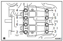 INSPECT BALANCESHAFT OIL CLEARANCE