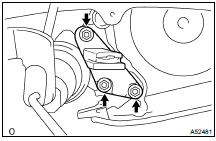 INSTALL ENGINE MOUNTING BRACKET RH