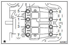 INSPECT BALANCESHAFT OIL CLEARANCE