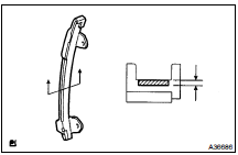 INSPECT CHAIN VIBRATION DAMPER NO.1