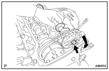 REMOVE NO.2 CAMSHAFT (EXHAUST)