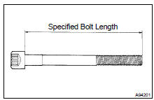 INSPECT CYLINDER HEAD SET BOLT