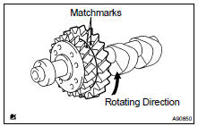 INSTALL BALANCESHAFT NO. 1 AND NO. 2