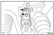 SEPARATE ENGINE MOUNTING INSULATOR ASSY RR (4WD TYPE)