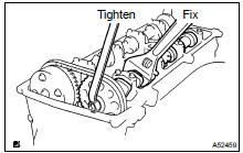 INSTALL NO.2 CAMSHAFT (EXHAUST)