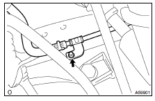 REMOVE ENGINE MOUNTING INSULATOR