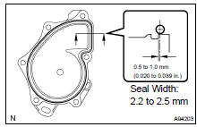 INSTALL WATER PUMP ASSY