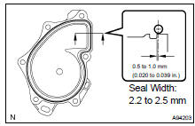 INSTALL WATER PUMP ASSY