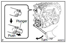 INSTALL CHAIN TENSIONER ASSY NO.1