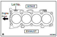 INSTALL CYLINDER HEAD GASKET