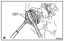 INSTALL DRIVE PLATE & RING GEAR SUB-ASSY